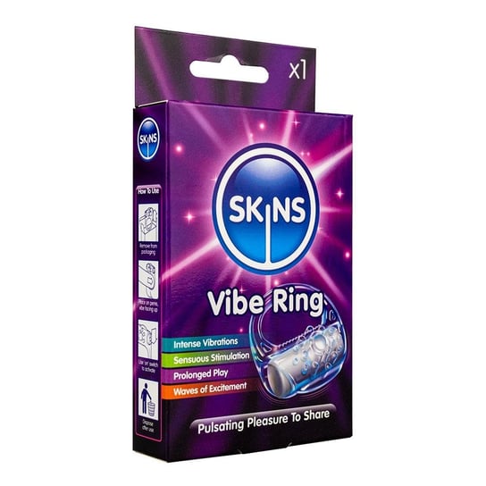 Skins, Vibe Ring nakładka wibrująca pierścień Skins