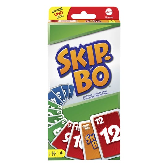 Skip-Bo, 52370, gra karciana, Mattel Mattel Games