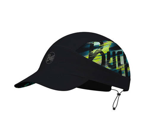 Składana czapka z daszkiem do biegania BUFF® PACK SPEED CAP Logo Collection Neahrs Logo Multi - S/M Buff