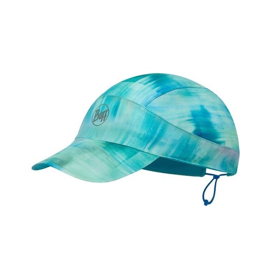 Składana czapka z daszkiem do biegania BUFF® PACK SPEED CAP MARBLED TURQUOISES - L/XL (58-62 cm) Buff