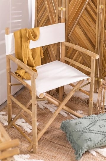 Składane krzesło reżyserskie bambusowe Reggi MIA home