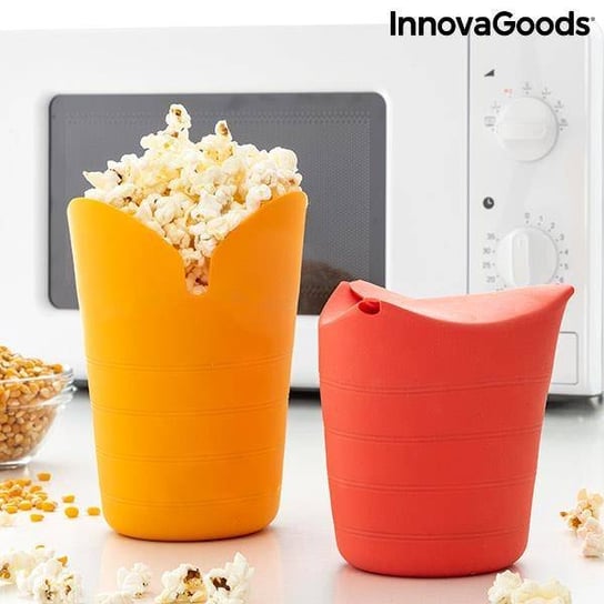 Składane Silikonowe Maszynki do Popcornu InnovaGoods InnovaGoods