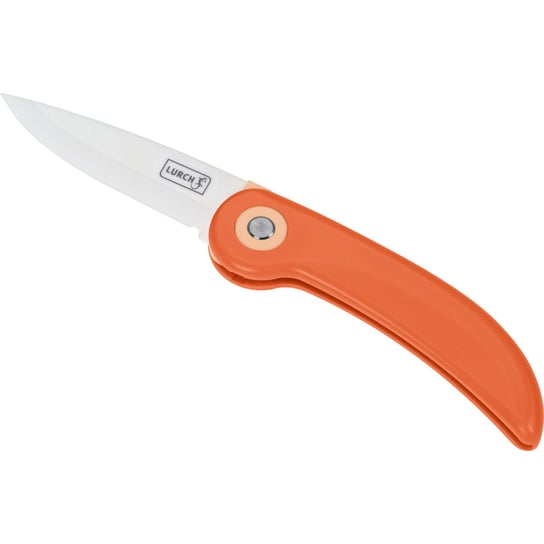Składany nóż piknikowy, ceramiczny, 19 cm, pomarańczowy  / Lurch Inna marka