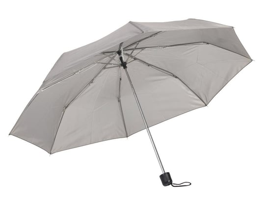 Składany parasol manualny KEMER Picobello, szary KEMER