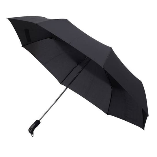 Składany parasol sztormowy KEMER Vernier, czarny KEMER