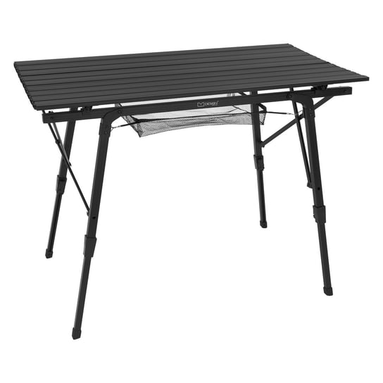 Składany stolik kempingowy 90x51,5 cm czarny aluminiowy wzór ML ML-DESIGN