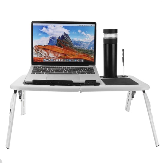 Składany stolik pod laptop podstawka + wentylator ECSEE