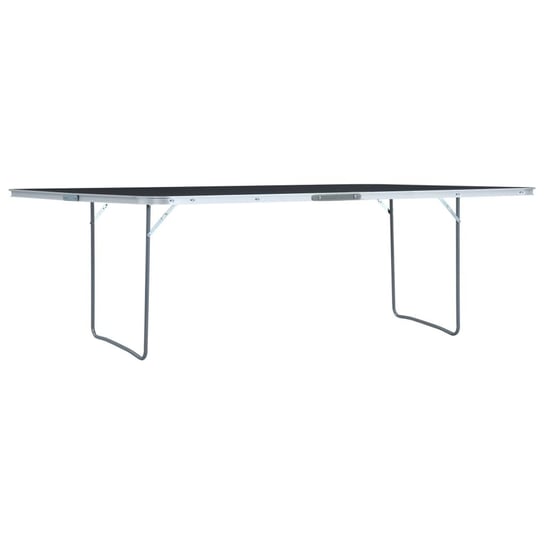 Składany stolik turystyczny, aluminiowy, 240 x 60 cm vidaXL