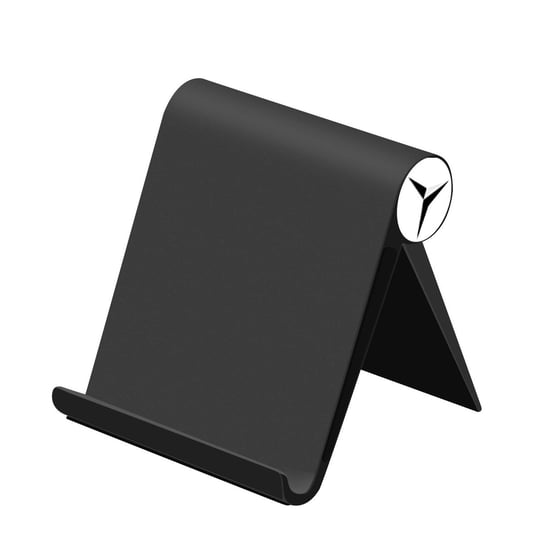 Składany, wielopozycyjny, regulowany stojak na tablet/smartfon - czarny Avizar