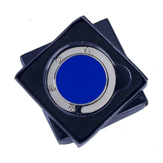 Składany wieszak na torebkę KEMER Glamour - niebieski KEMER