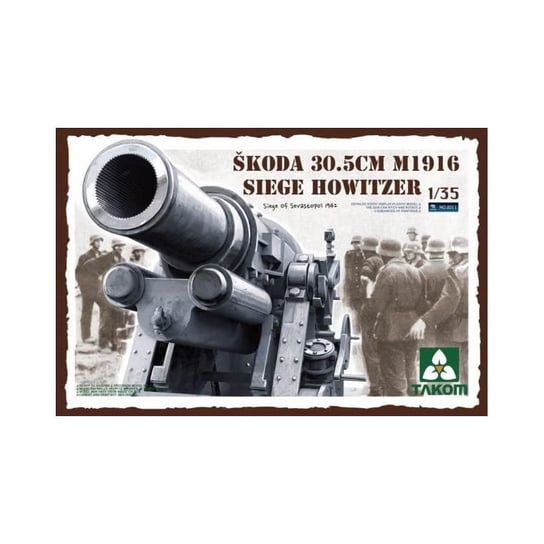 Skoda 30,5Cm M1916 Siege Howitzer 1:35 Takom 2011 Takom
