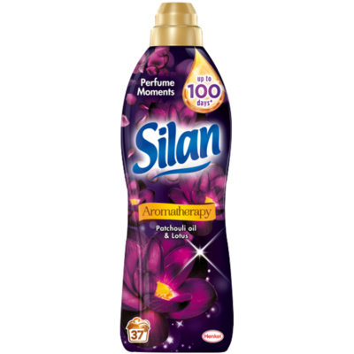 Skoncentrowany płyn do zmiękczania tkanin SILAN Aromatherapy, Patchouli oil and Lotus , 37 prań, 925 ml Henkel