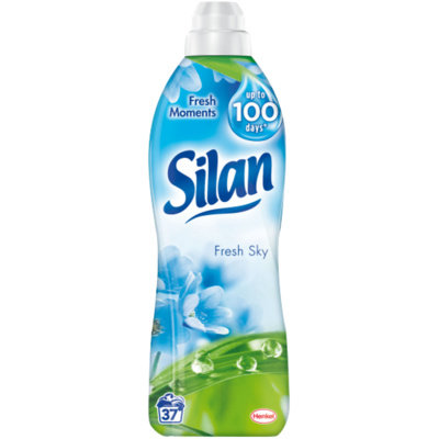 Skoncentrowany płyn do zmiękczania tkanin SILAN Fresh Sky, 37 prań, 925ml Henkel