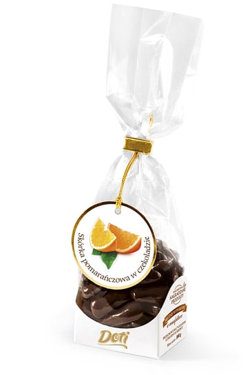 Skórka pomarańczy w czekoladzie - torebka prezentowa (1x100g) DOTI