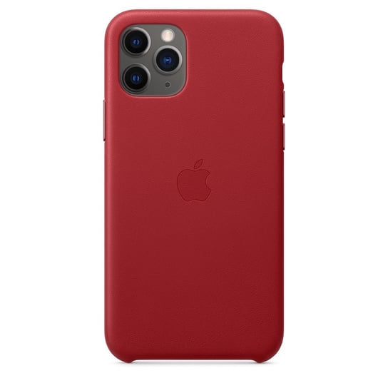 Skórzane etui APPLE do iPhone 11 Pro Max, PRODUCT RED Apple