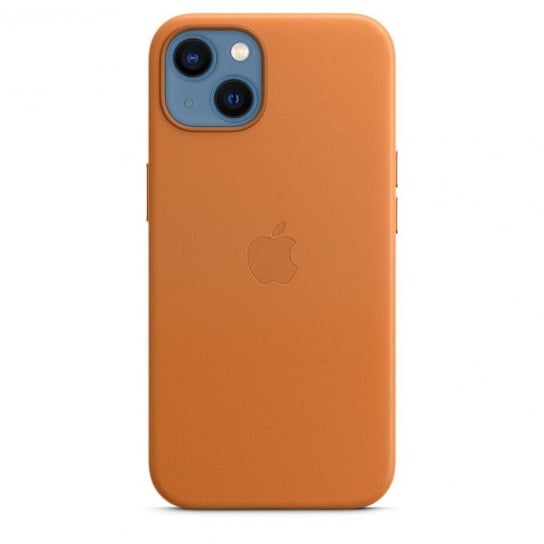 Skórzane Etui Apple Iphone 13 Golden Brown Brązowe Mm103Zm/A Magsafe Apple