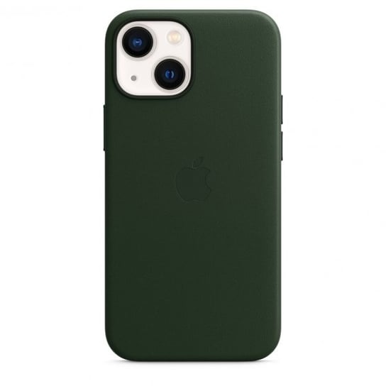 Skórzane Etui Apple iPhone 13 Mini Sequoia Green Zielone MM0J3ZM/A MagSafe Apple