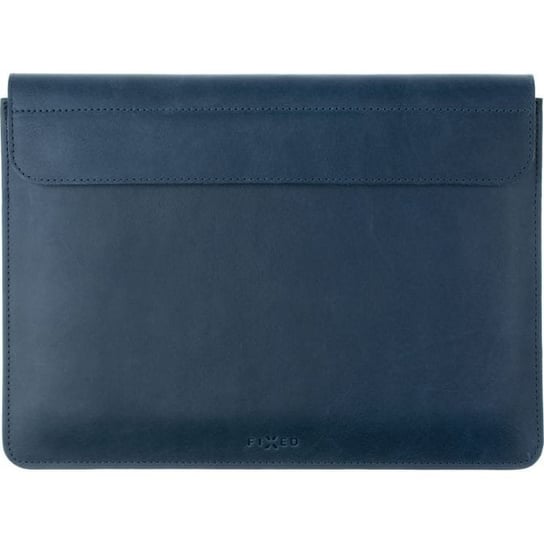 Skórzane etui Fixed Oxford do Apple MacBook Air 15.3" M3/M2, granatowe FIXED