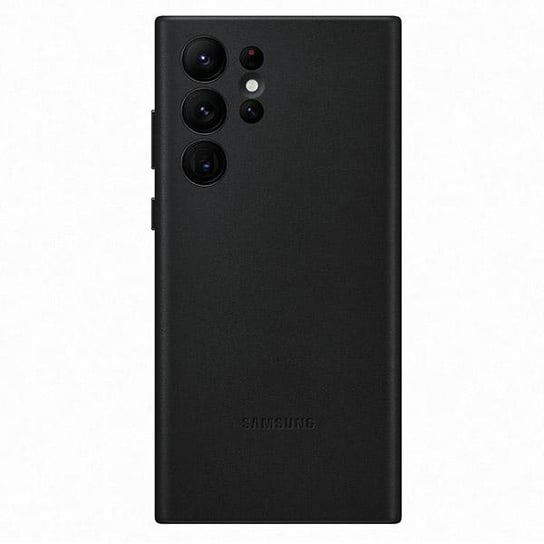 Skórzane Etui Samsung Galaxy S22 Ultra Czarne Leather Cover EF-VS908LBEGWW Samsung Electronics