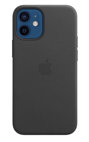 Skórzane etui z MagSafe do iPhone'a 12 mini, czarny Apple