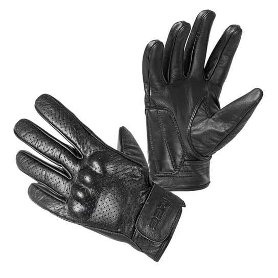 Skórzane rękawice motocyklowe W-TEC Modko, Czarny, XL W-TEC