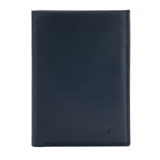 Skórzany Męskie portfel bifold Nuvola Pelle o minimalistycznym, cienkim designie z kieszeniami na karty i dokumenty DuDu