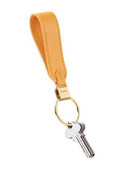 Skórzany Organizer Na Klucze Orbitkey Loop Keychain - Orange Inna marka