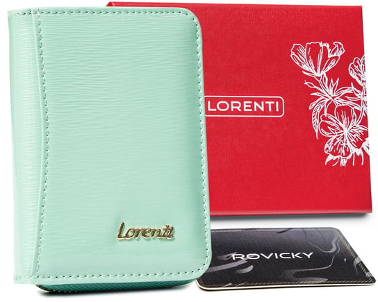 Skórzany portfel damski z systemem RFID Protect — Lorenti Lorenti