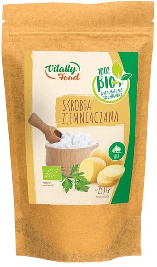 Skrobia Ziemniaczana BIO 250g - Vitally Food Vitally Food