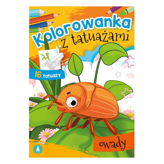 Skrzat Kolorowanka Z Tatuażami - Owady Skrzat