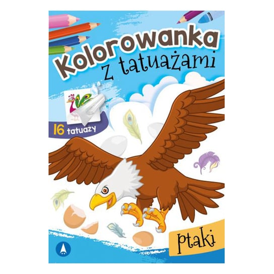 Skrzat Kolorowanka Z Tatuażami - Ptaki Skrzat