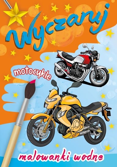 Skrzat, Malowanka wodna A4, wyczaruj motocykle, 157884 Skrzat