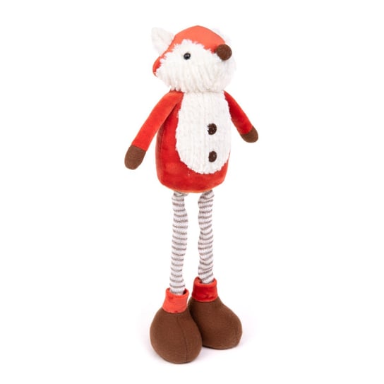 Skrzat świąteczny FOXIE lis stojący 48 cm z teleskopowymi nogami Homla