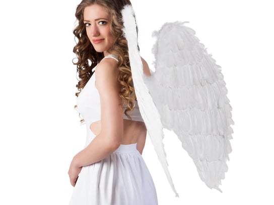 Skrzydła anioła białe - 87 x 72 cm - 1 szt. Boland