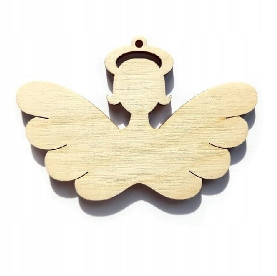 Skrzydła aniołka drewniane sklejka makrama 8 szt Pamario