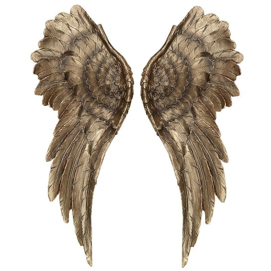 Skrzydła dekoracyjne Angel, złote Dekoria