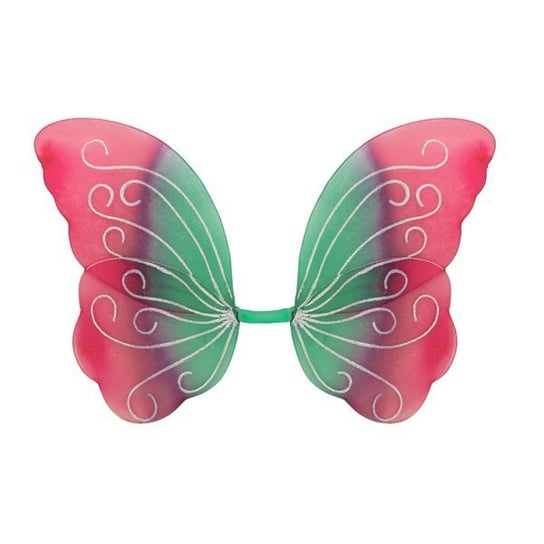Skrzydła Motyla Różowo-Zielone Widmann