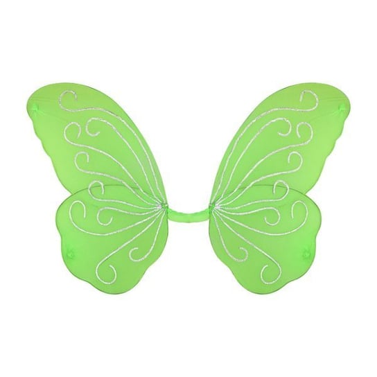 Skrzydła Motyla Zielone Błyszczące Widmann