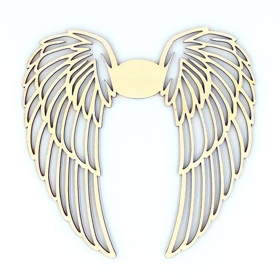 Skrzydła skrzydełka anioła drewniane 3 sztuki 10cm Pamario