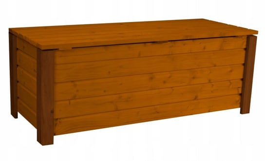 Skrzynia drewniana ogrodowa - pojemnik kufer na zabawki/Zabawka i Wyprawka Zabawka i Wyprawka