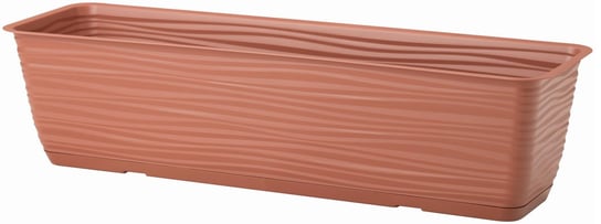 Skrzynka doniczka balkonowa Sahara box 60 ceglasta FORM-PLASTIC