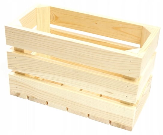 SKRZYNKA DREWNIANA DEKORACYJNA HEBLOWANA 30x15x18 Goodfreshdecor