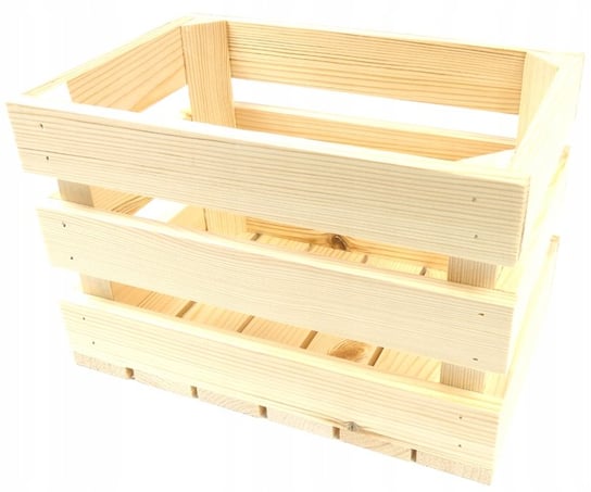 SKRZYNKA DREWNIANA DEKORACYJNA HEBLOWANA 30x20x20 Goodfreshdecor