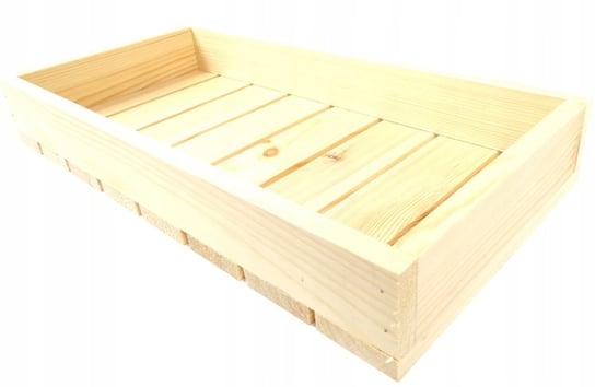 SKRZYNKA DREWNIANA DEKORACYJNA HEBLOWANA 40x20x6 Goodfreshdecor
