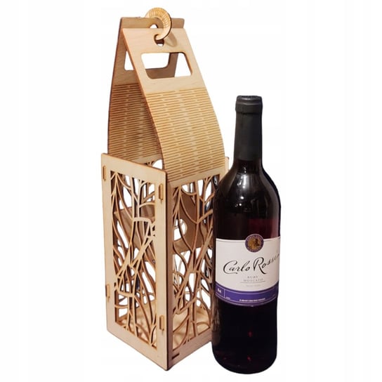 Skrzynka na wino whisky wódkę Drewniane pudełko jako prezent lub dekoracja Inna marka