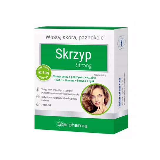 Skrzyp Strong, suplement diety, 30 tabletek Starpharma