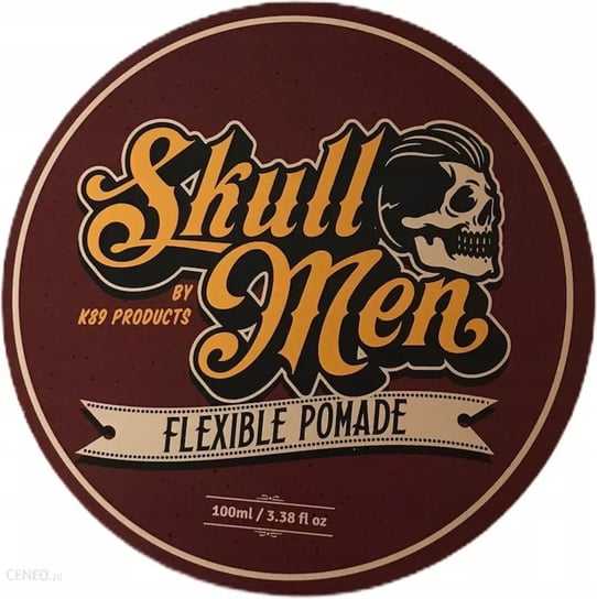 Skull Men Flexible Pomade, Elastyczna Pomada Do Stylizacji Włosów 100ml Inna marka
