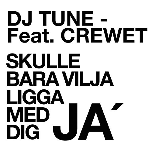Skulle bara vilja ligga med dig ja' DJ Tune feat. Crewet