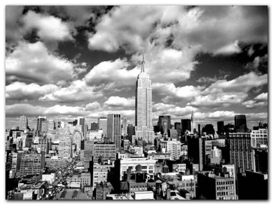 Sky Over Manhattan plakat obraz 80x60cm Wizard+Genius