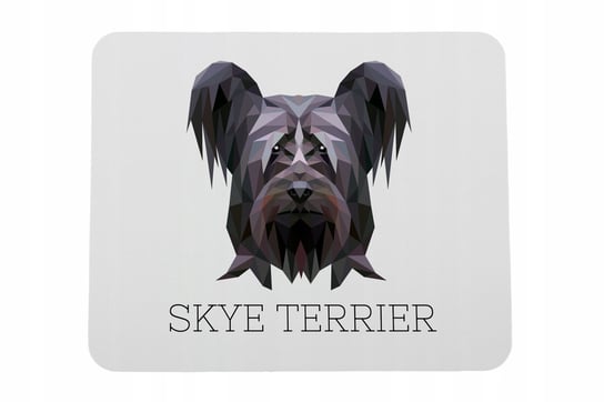 Skye Terrier geometryczny Podkładka pod mysz Inny producent